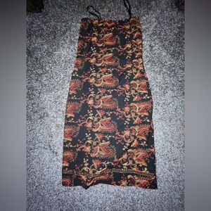 Sleeveless midi/maxi dress